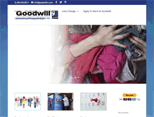 Tablet Screenshot of goodwillkv.com